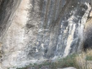 ゴブスタン国立公園の岩絵