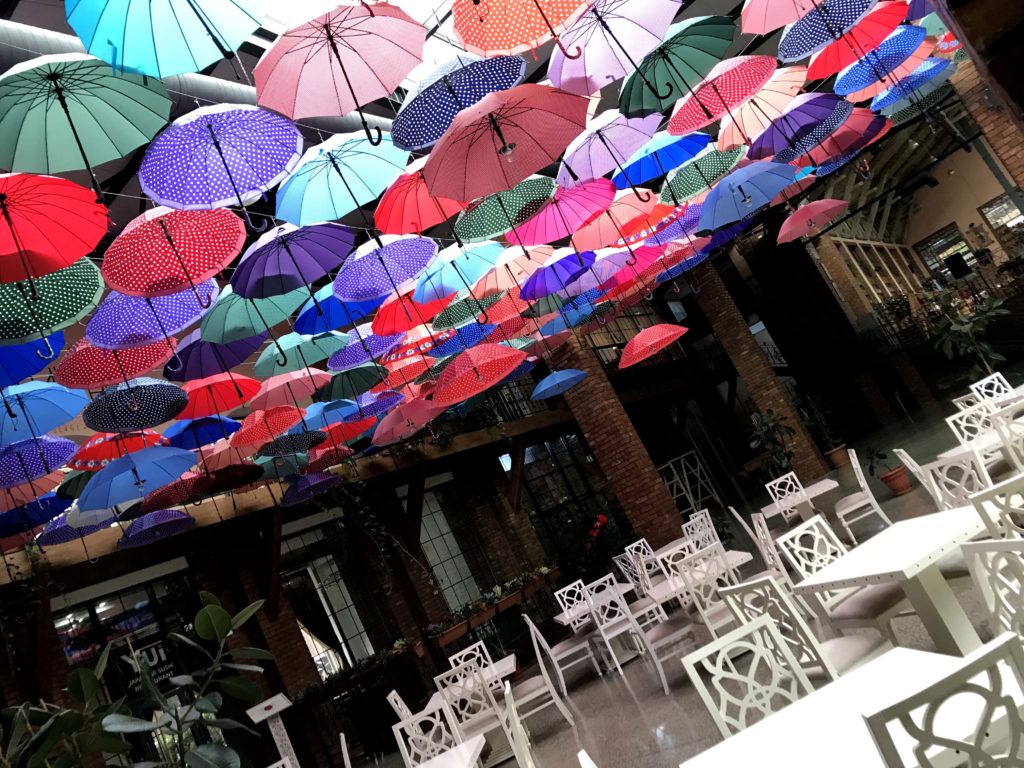 傘の飾り物